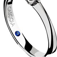 Anello Casciola Gioielli Donna FABRIZIO CASCIOLA in Oro bianco Diamante 0.52 Ct 65250327 GIA - 65250327 GIA